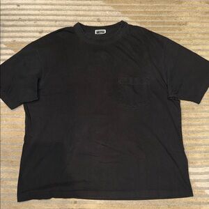 Kith Classic Black Men's T-Shirt with Pocket